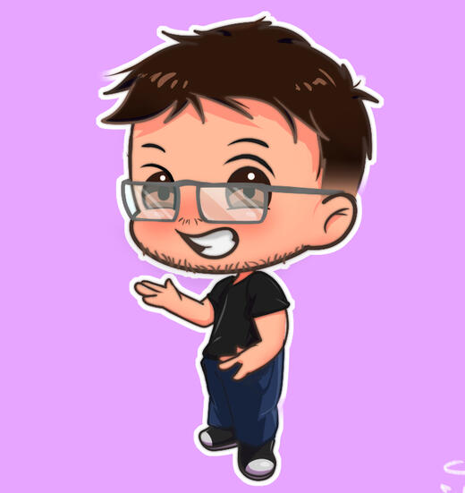 Corpo inteiro chibi.